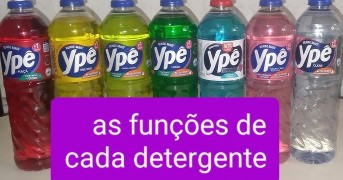 Você sabe a Função de Cada Detergente? Veja Como Usar E Você Vai Se Surpreender!