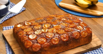 Bolo de Banana Caramelizada: Uma Delícia Irresistível