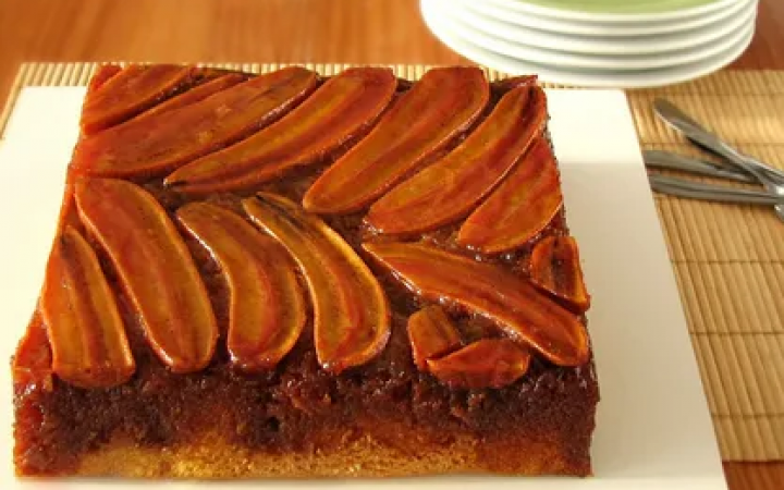 Bolo de Banana Caramelizada: Uma Delícia Irresistível