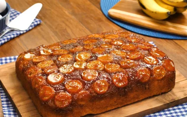 Bolo de Banana Caramelizada: Uma Delícia Irresistível