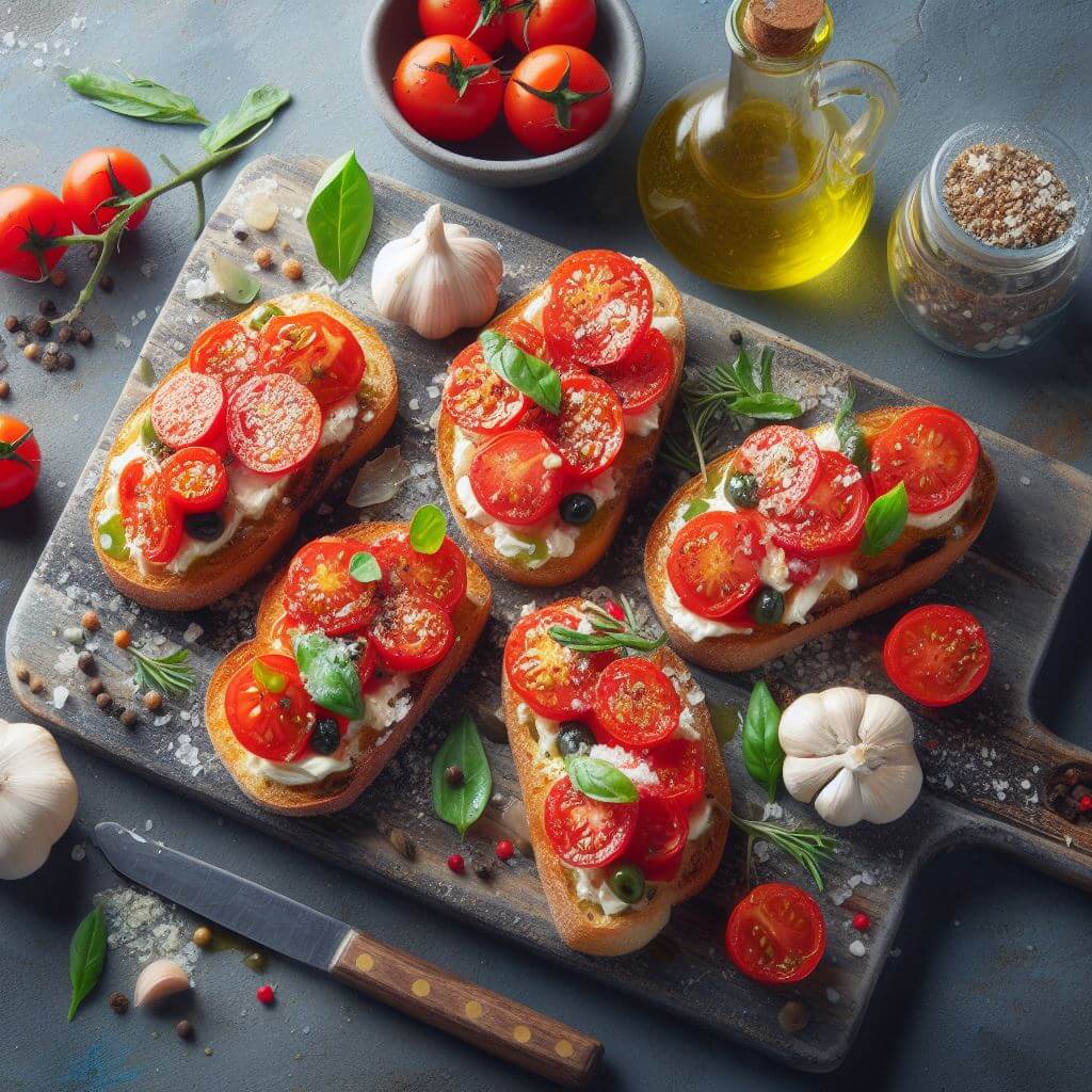 Bruschettas de Tomate