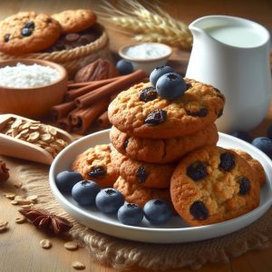 Desfrute de Cookies de Aveia e Passas: Um Snack Saudável e Saboroso
