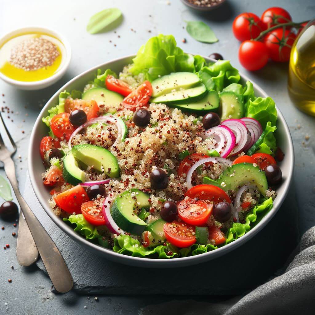 Salada de Quinoa