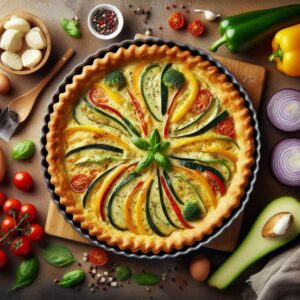 Aprenda Torta de Legumes e Queijo, um Clássico Vegetariano